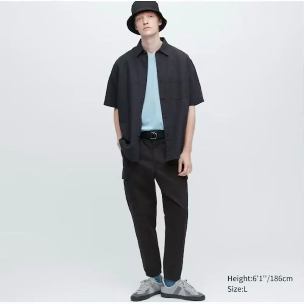 ✨Uniqlo Cargo Jogger Black Sz Small Pants✨